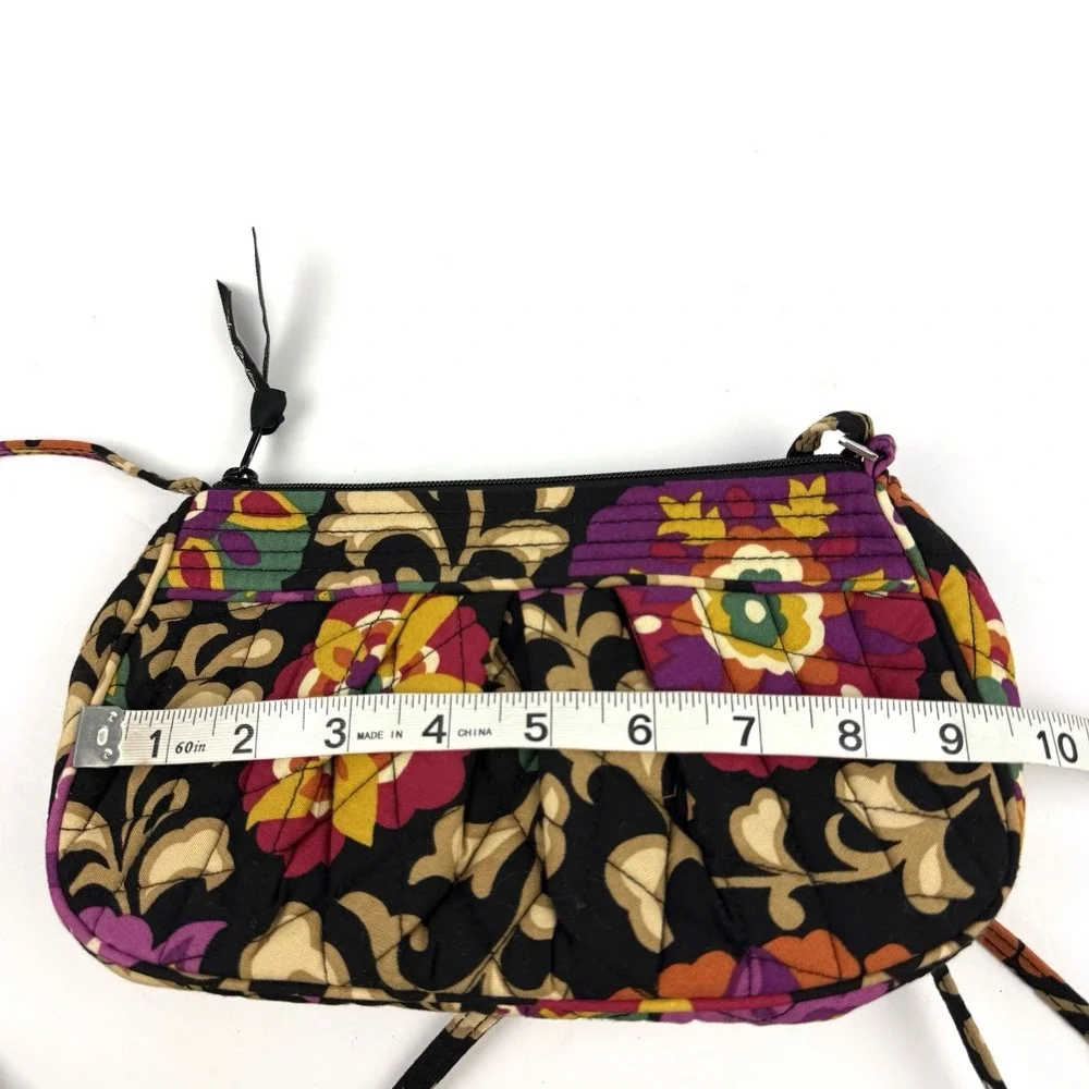 Vera Bradley Frannie Crossbody Suzani Quilted Cottage Core Retired Pattern New
